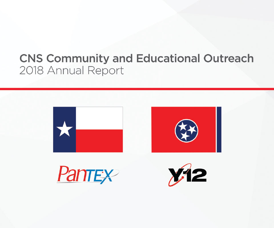 CNS Community and Educational Outreach – 2018 Annual Report Cover 